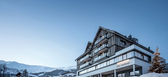 Das Marent auf dem winterlichen Sonnenplateau Serfaus-Fiss-Ladis.