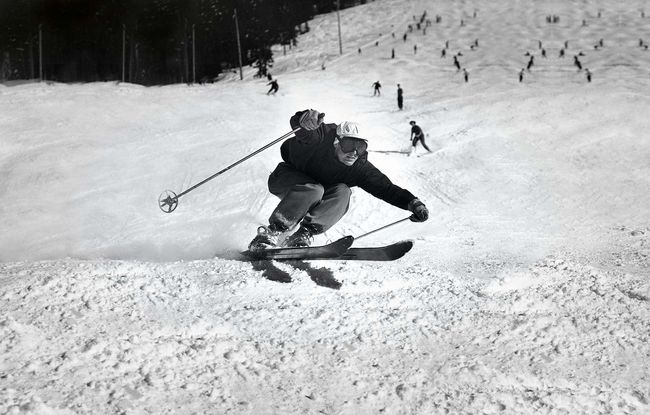 Skifahren wie es früher war in Serfaus-Fiss-Ladis.